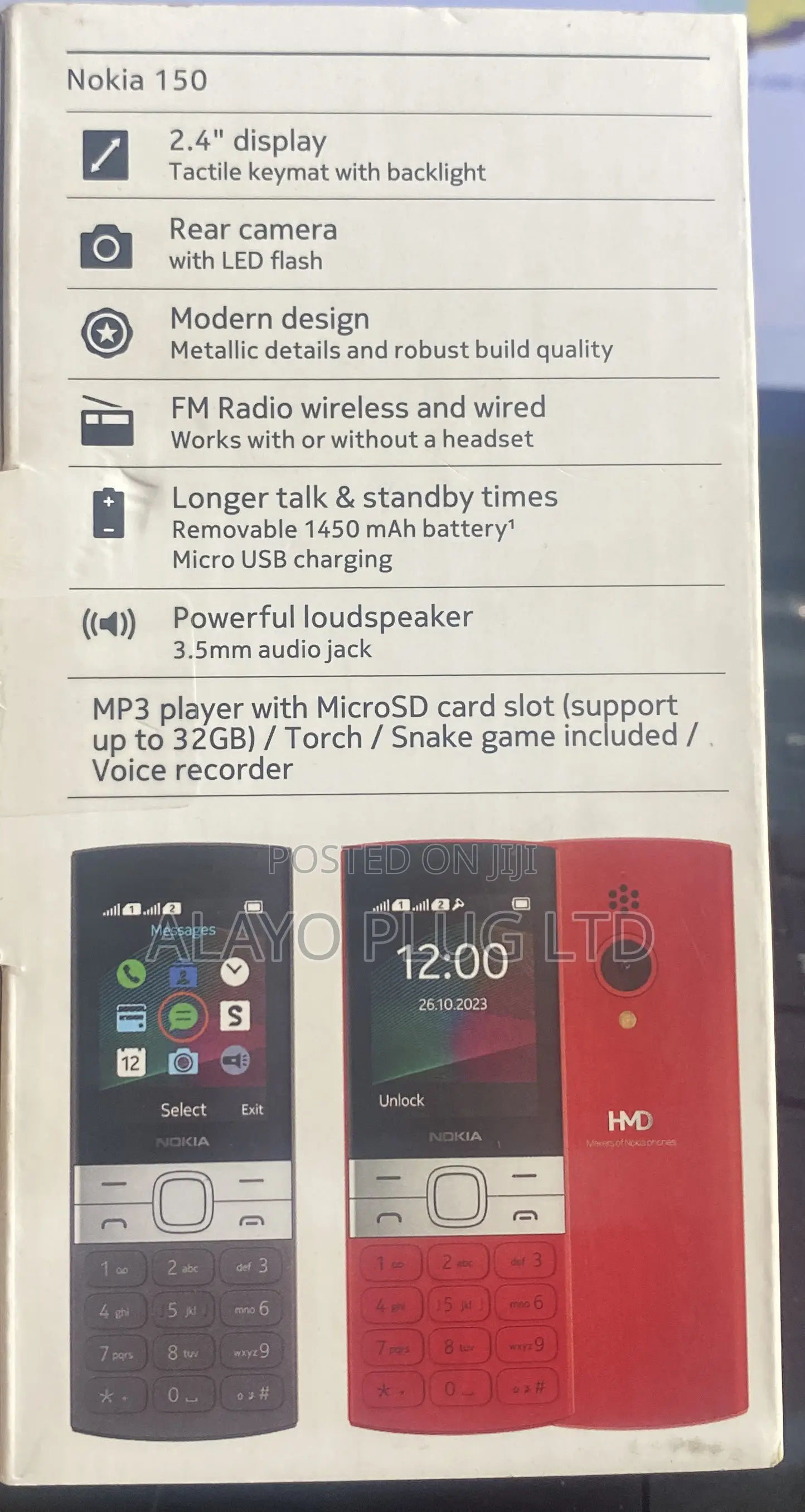 New Nokia 150