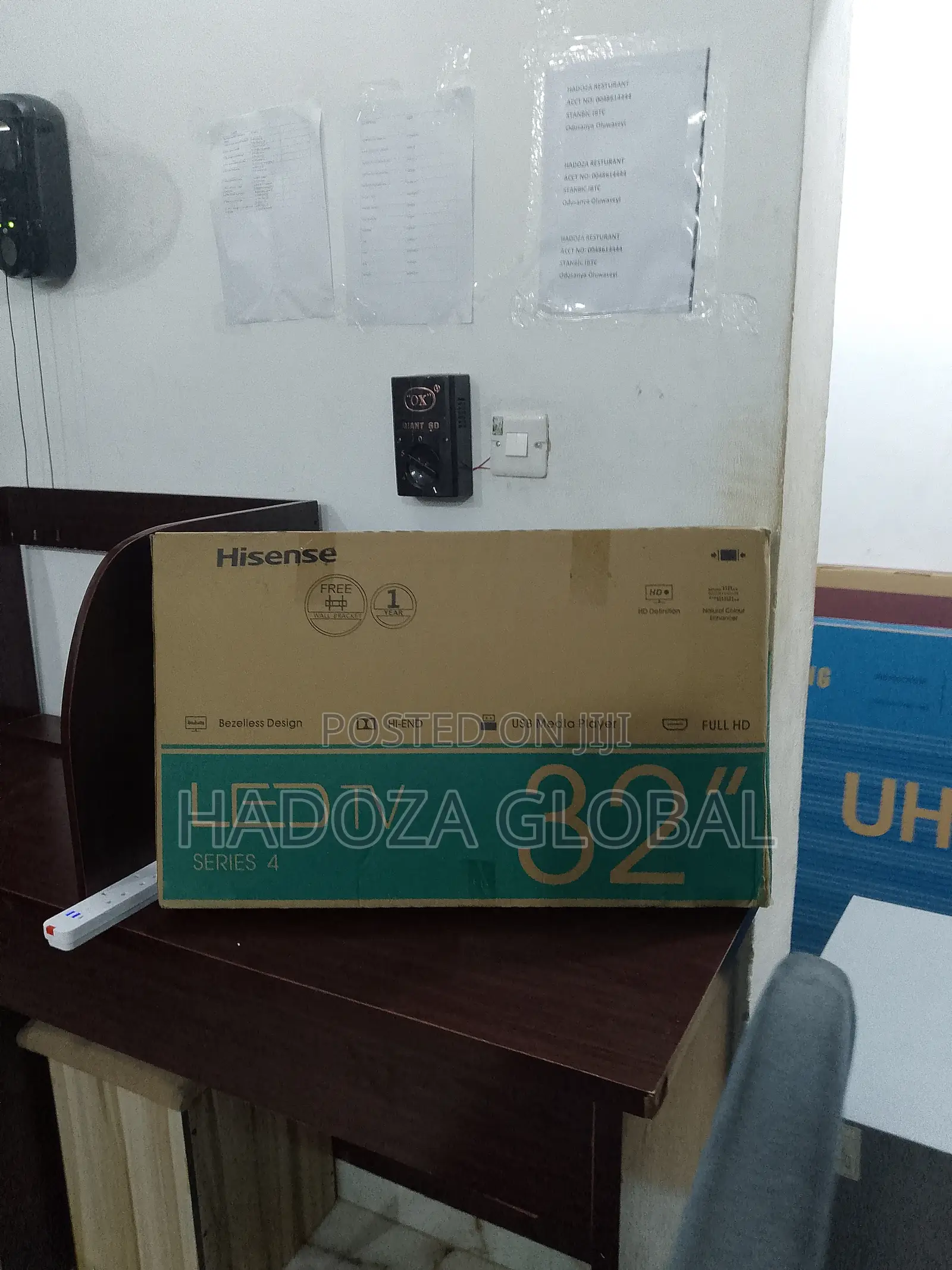 Hisense 32” Non-smart Tv – Av, Usb, Hdmi Inputs