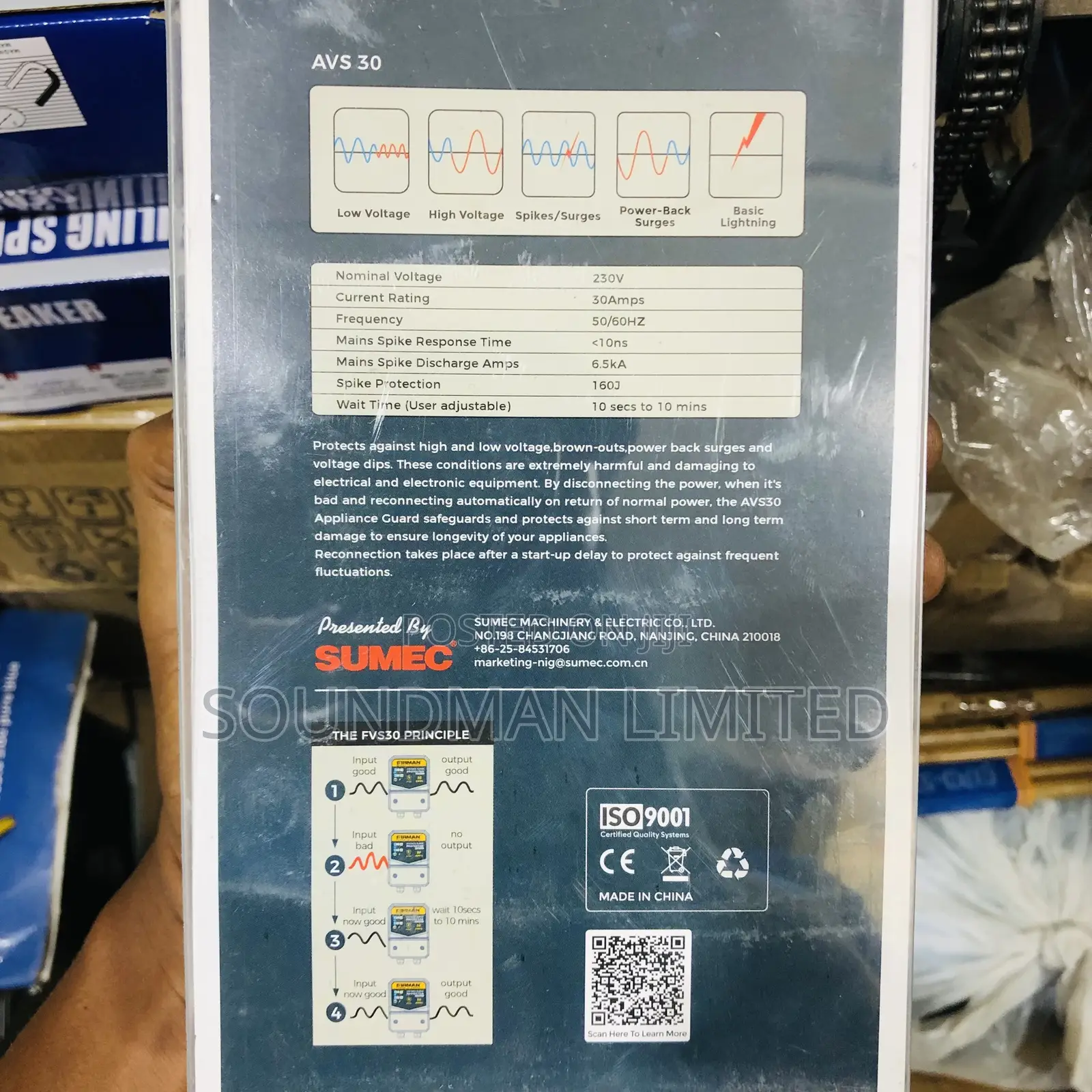 Firman Avs 30 Amps Voltage Protector