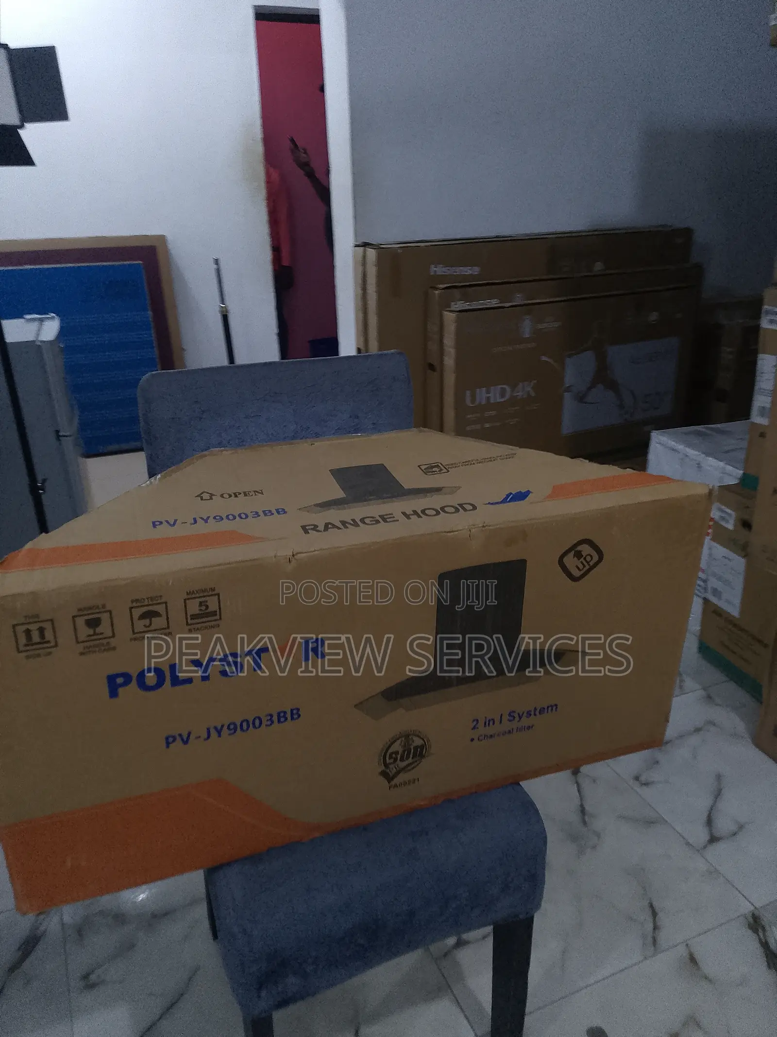 Kitchen Air Purifier Range Hood - Polystar 2in1 System