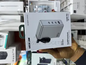 Green Lion Gan Premium Uk Plug Wall Charger 100w