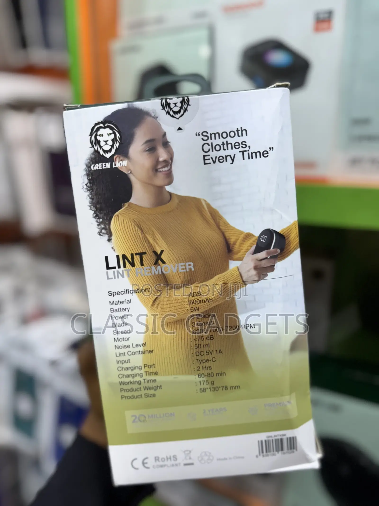 Green Lion Lint X Lint Remover