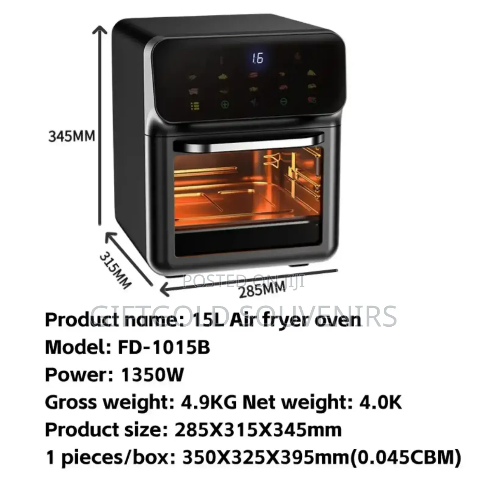 15l Silver Crest Air Fryer
