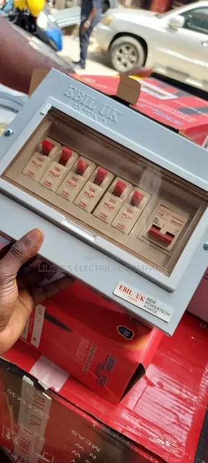 Original D6 Single Phase Distribution Board