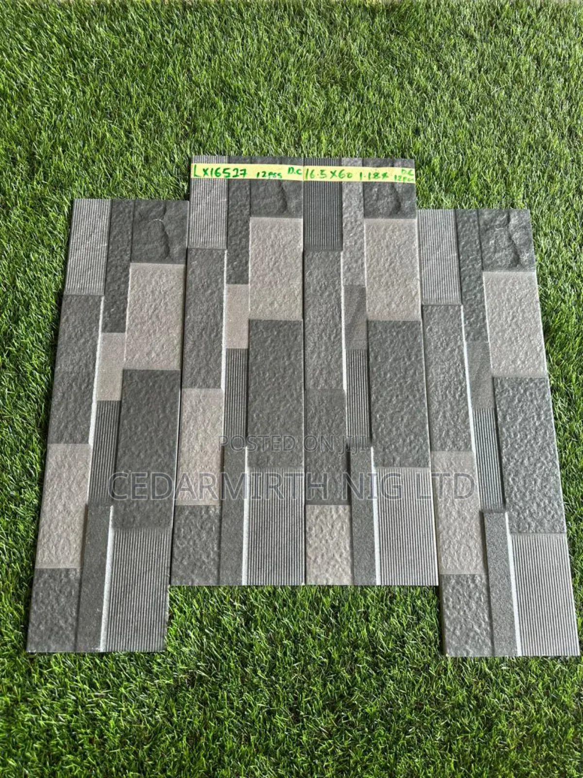 Wall Tile Stone Face ( 05/25 Designs )