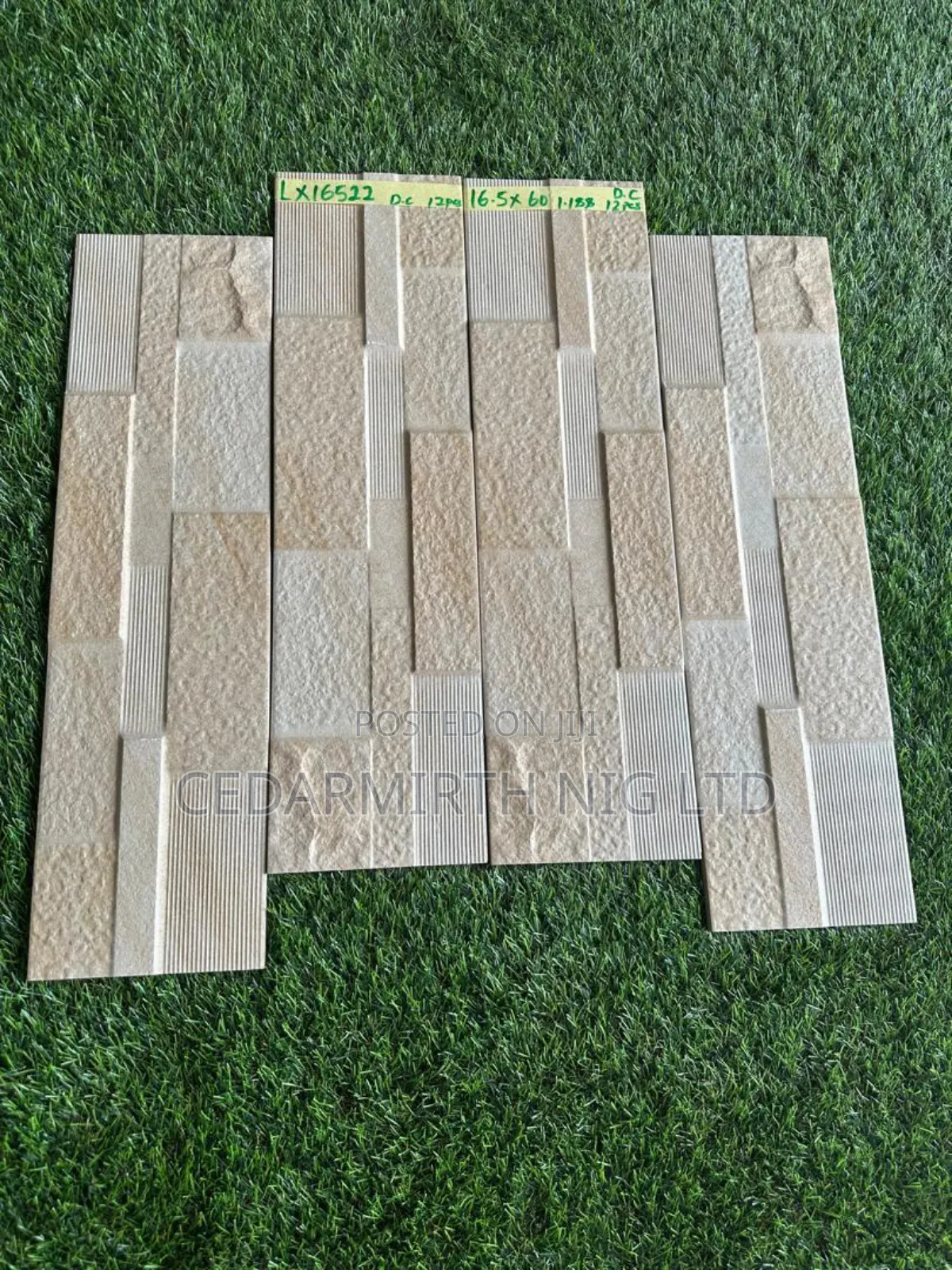 Wall Tile Stone Face ( 05/25 Designs )