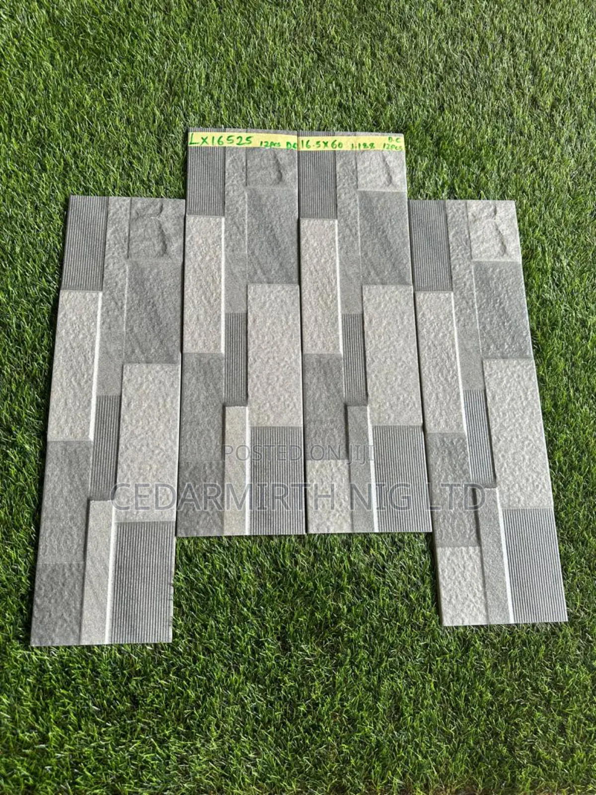 Wall Tile Stone Face ( 05/25 Designs )