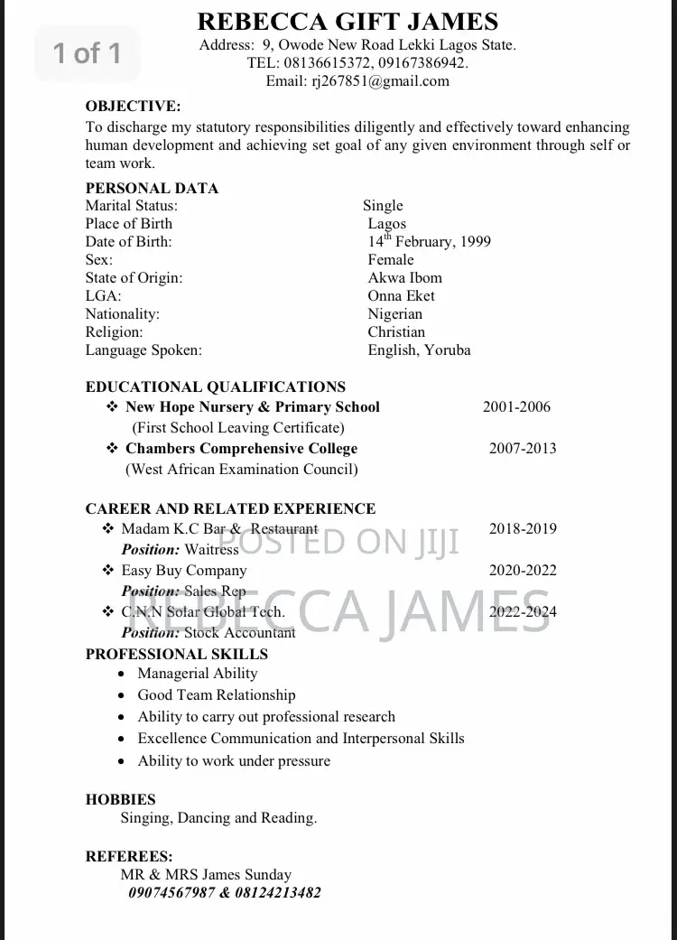 Retail Store Attendant