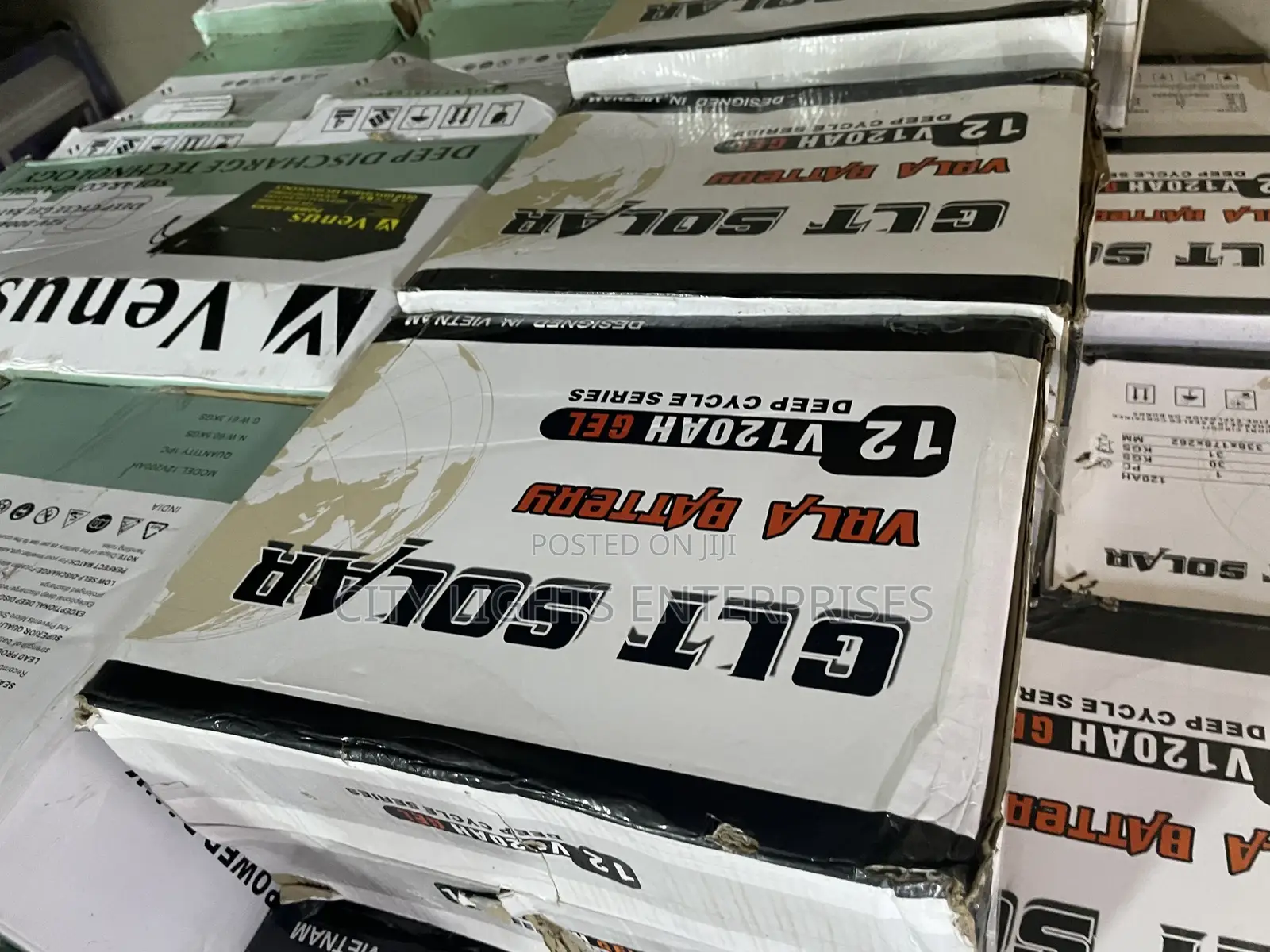 120ah GLT Solar Battery