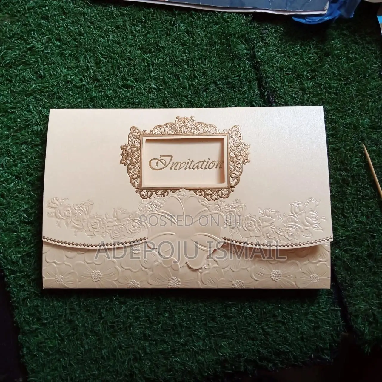6 by 6 Wedding Invitations
