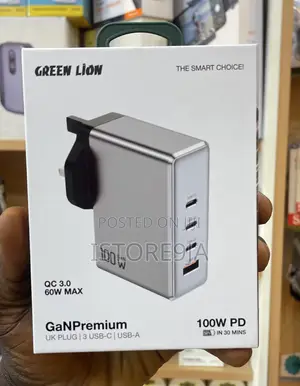 Green Lion Ganpremium 100w Pd Charger