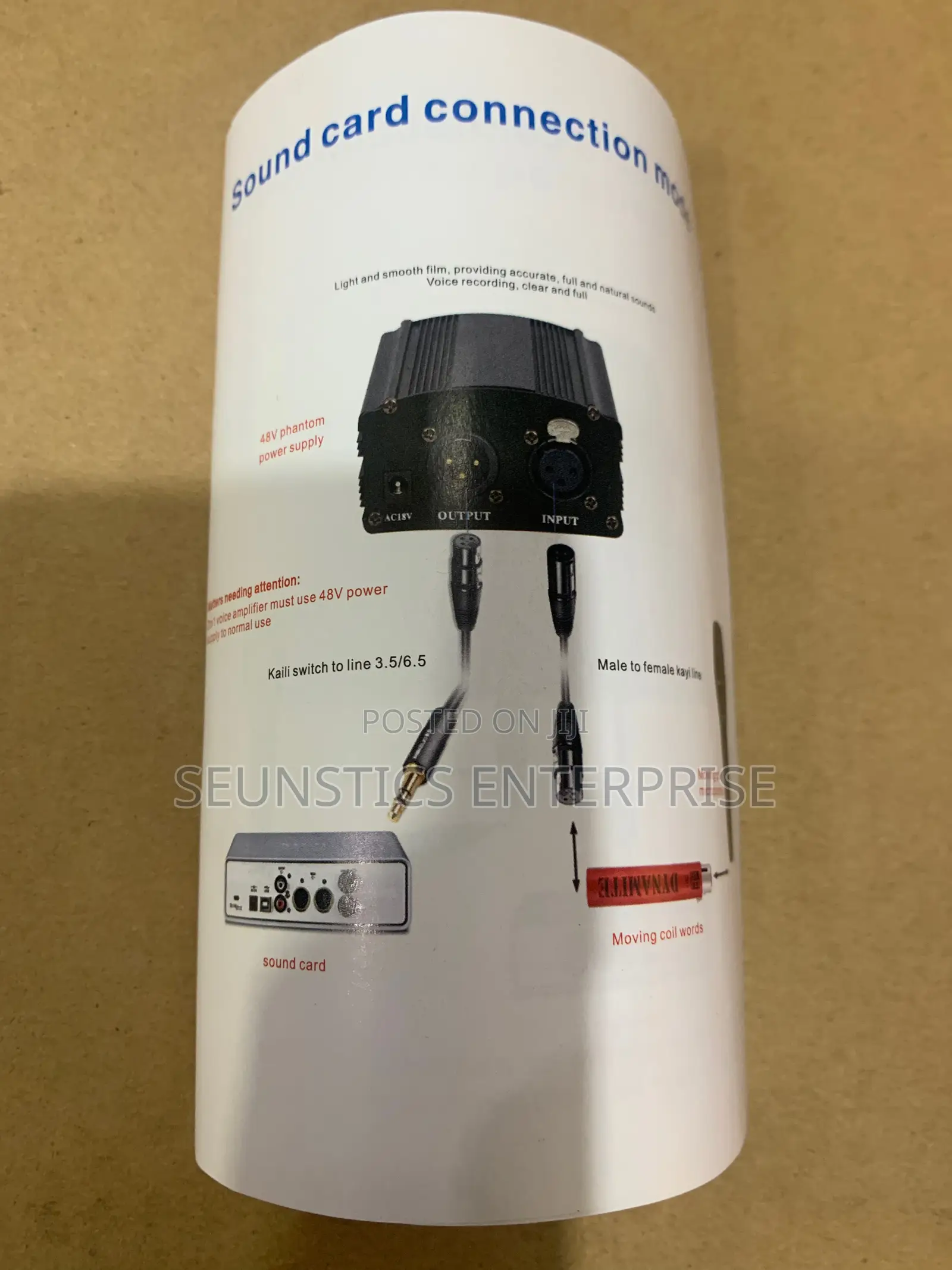 Dynamite Dm1 Active Microphone Preamplifier