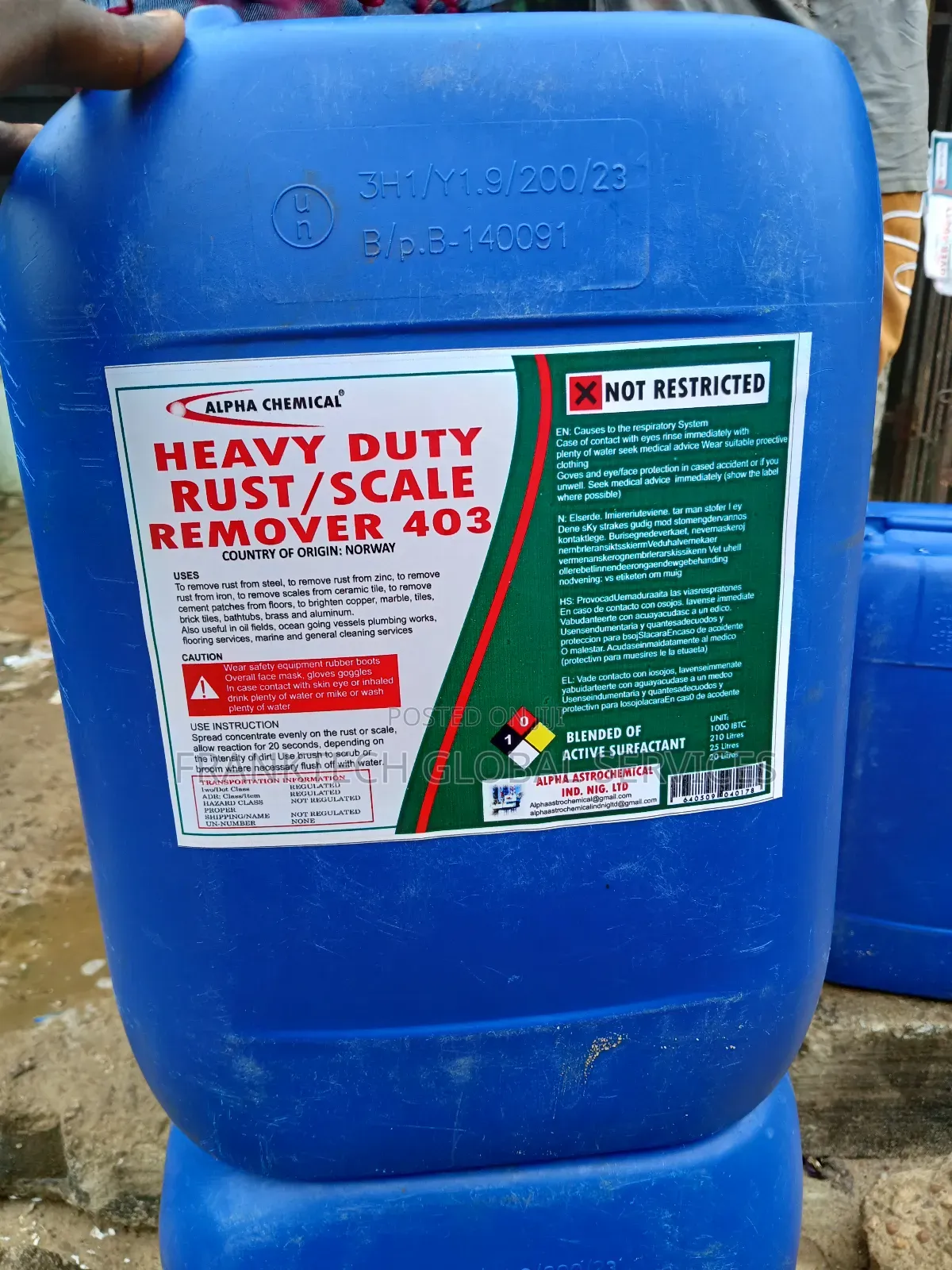 Heavy Duty Rust Removal