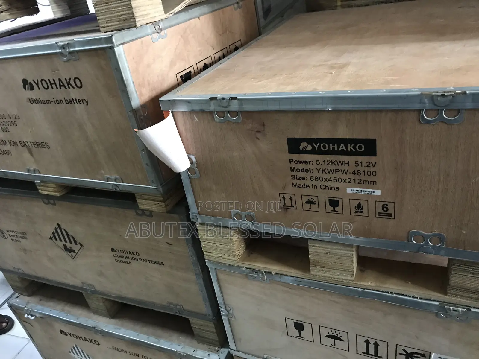 5.12kwh 51.2v Yohaok Lithium Ion Battery