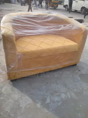 Quality Double Seater Ulphostery Padded Sofa Fabric Chair