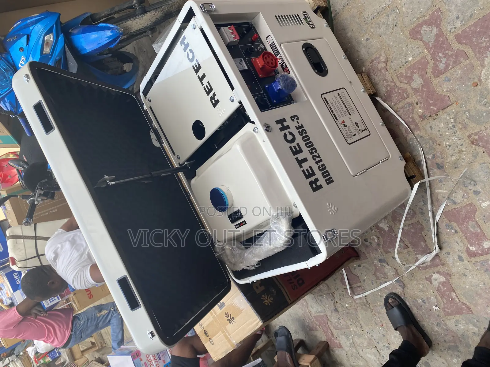 Retech 10kva 3phase Diesel Generator