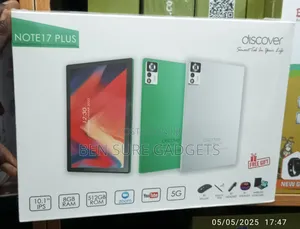 New Discover Note 17 Plus 512 GB Silver