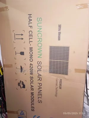 Suncrown Panel 420w Halve Cut
