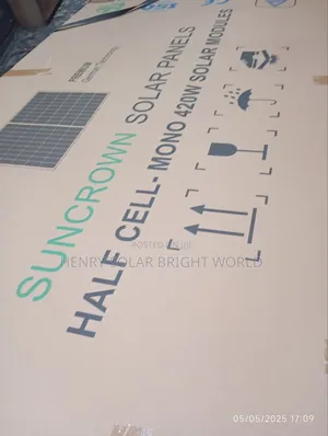 Suncrown Panel 420w Halve Cut