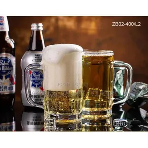 6pcs Beer  Glass Cups With Handle