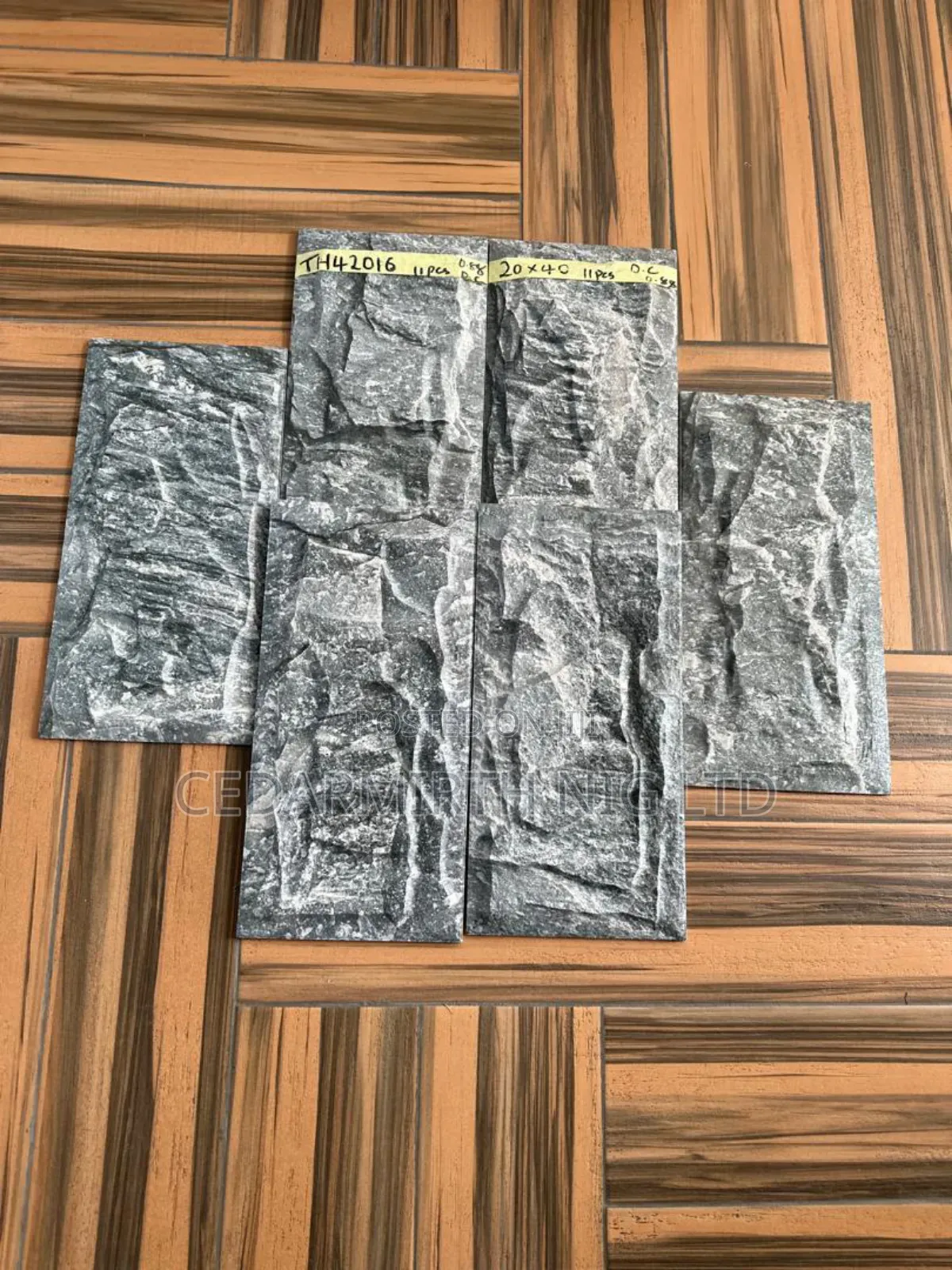 Pillar Fence Stone Face Tile ( 05/25 Designs )