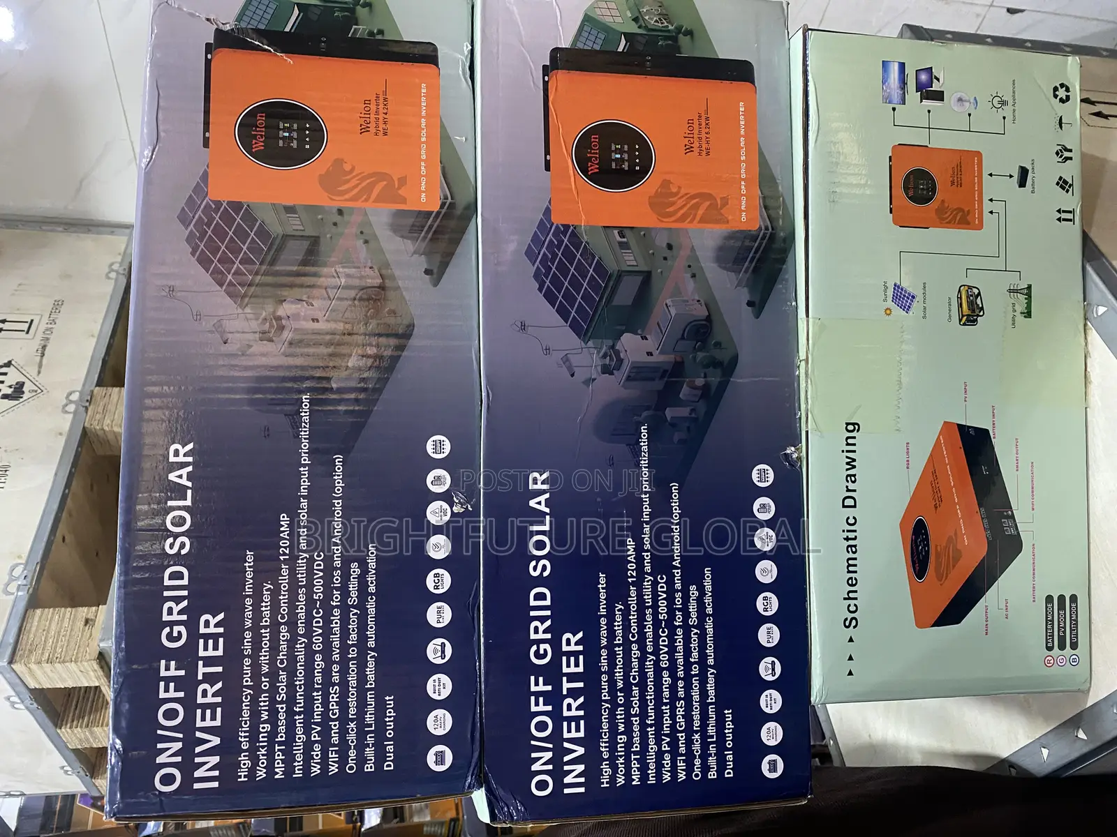 Welion Solar Inverter 6.2kva 48v