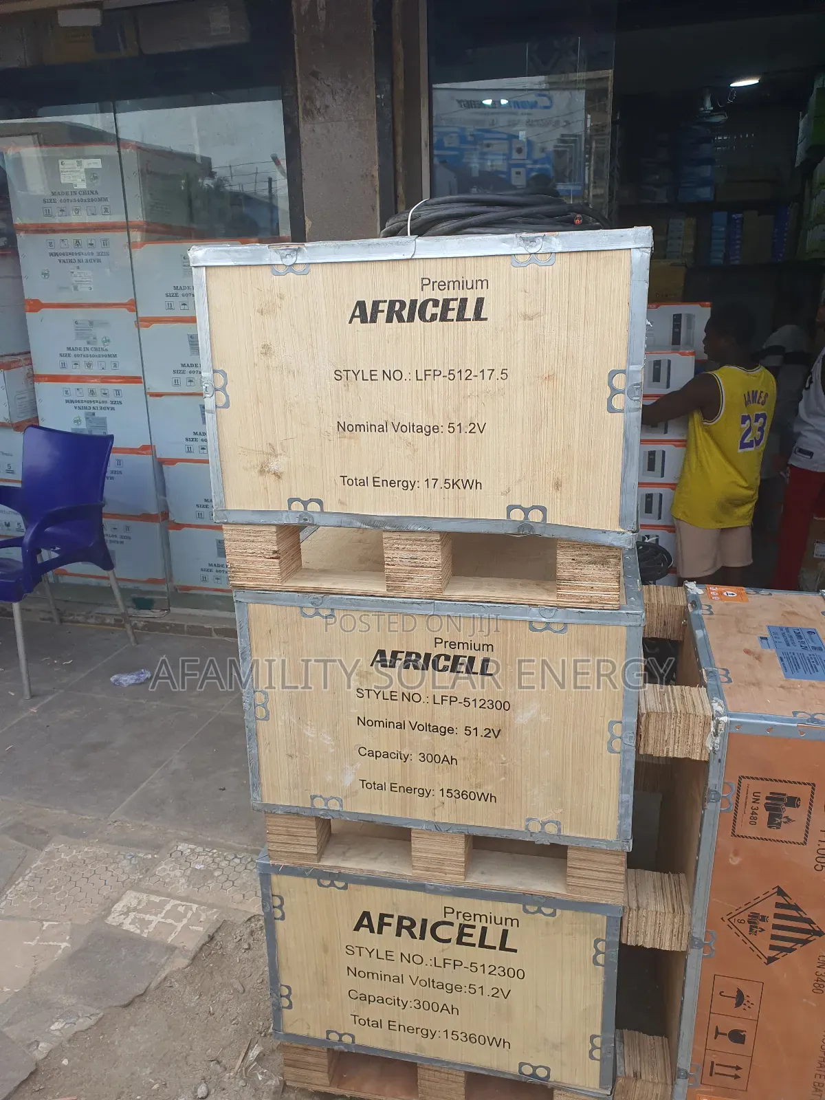 Africell Lithium Battery 17.5kwh