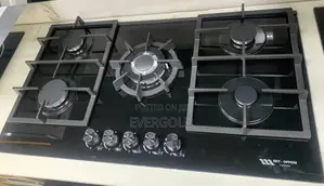 5 Burner Gas Built in Available With Complete Accessories
