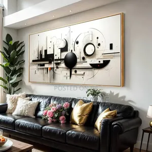 Abstract Wall Artwork Printed on Canvas