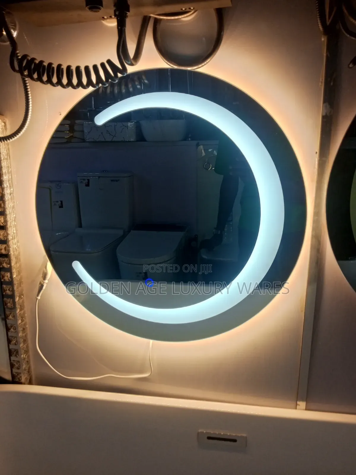 Moon Light 60cm Mirror
