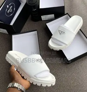Prada Double Sole Slippers For Men