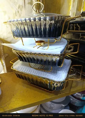 Luxury Food Warmer 3 Set