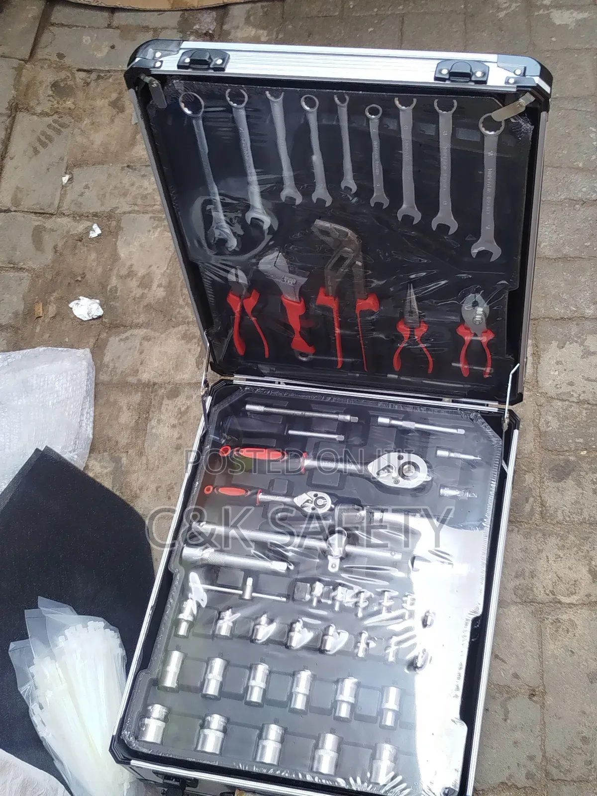 499,Set Professional Electrical Mechanical Tools Box Set.