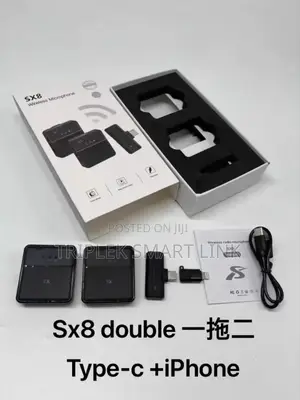 Sx8 Wireless Microphone for Type C and iPhone