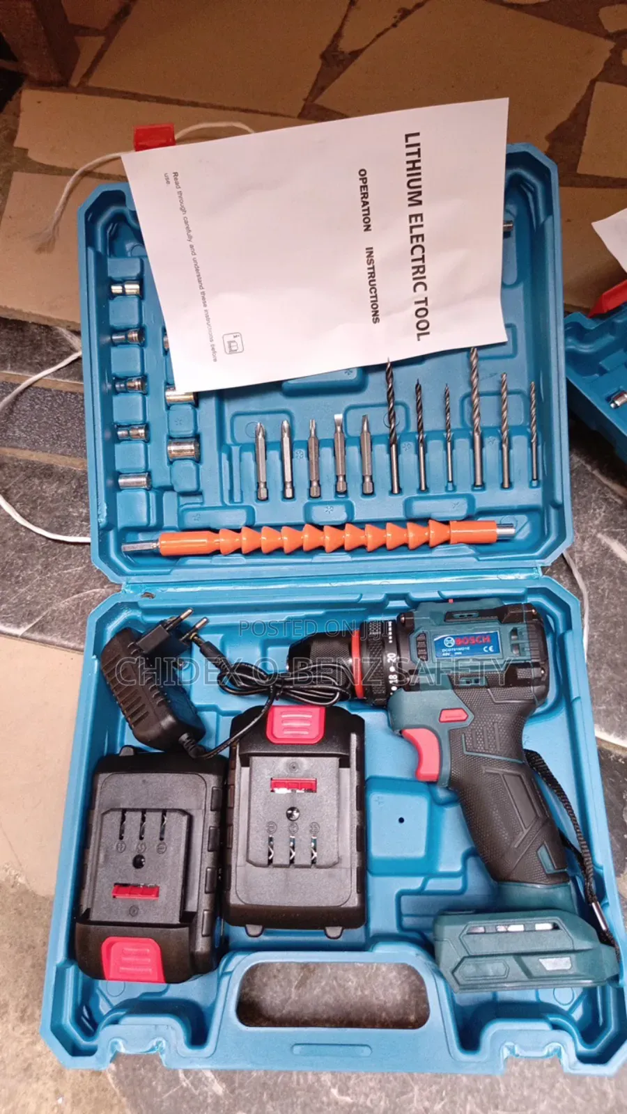 Cordless Battery Drill