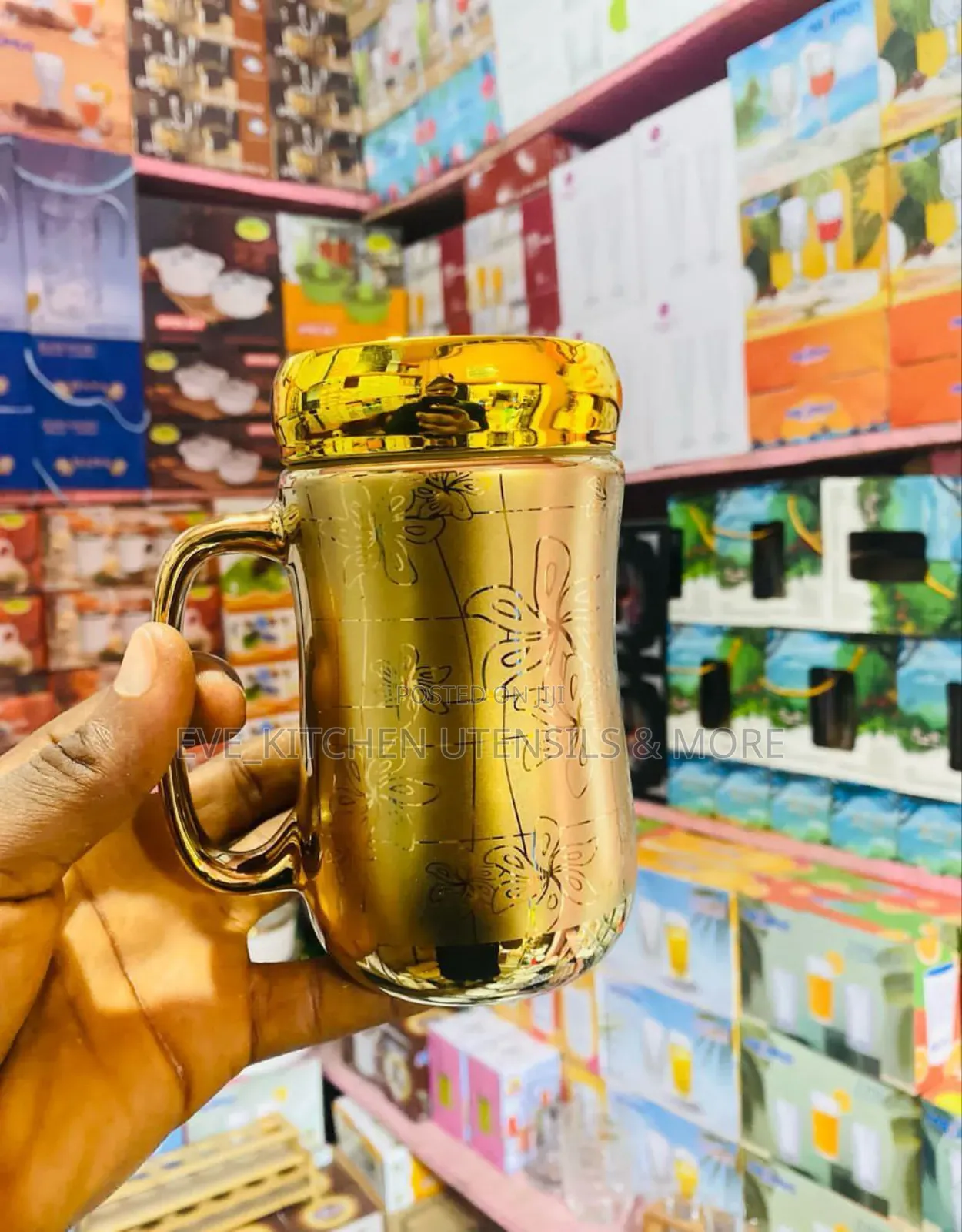 Golden Mirror Mug