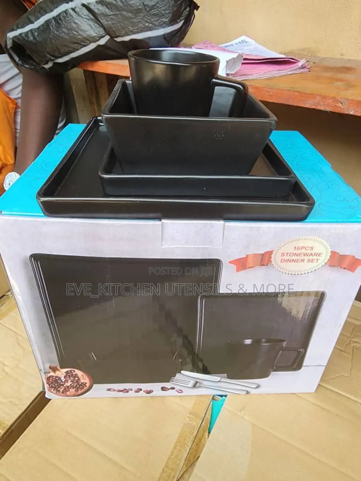 Square Shape 16pcs Dinner