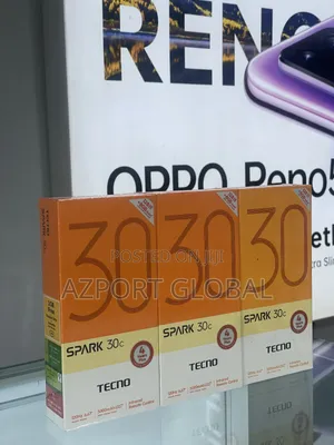 New Tecno Spark 30C 128 GB Black