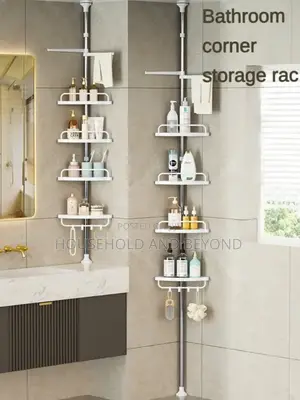 4 Layers Bathroom Corner Shelf