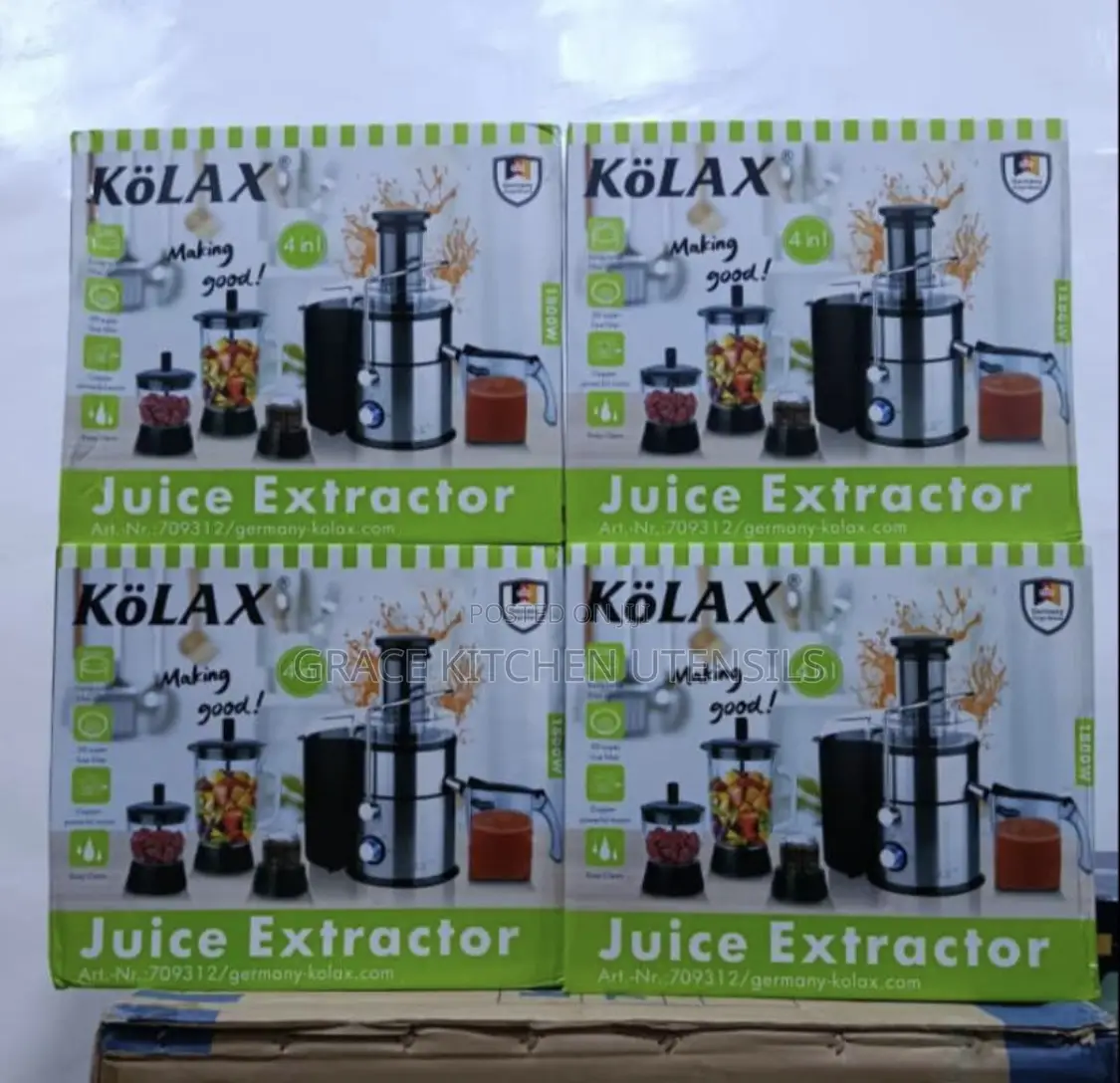 Kolax 4 in 1 Blender and Slow Juicer for Kitchen,