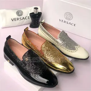 Photo - Original Versace Patent Leather Shoes for Men