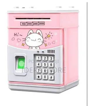 Electronic Piggy Bank With Code, for Kids,Kids Safe Bank Pi