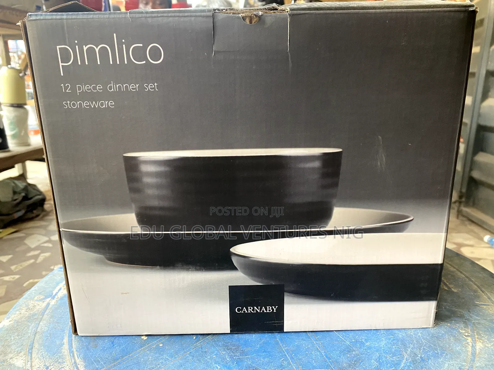 Pimlico 12 Pieces Dinner Set Stoneware.