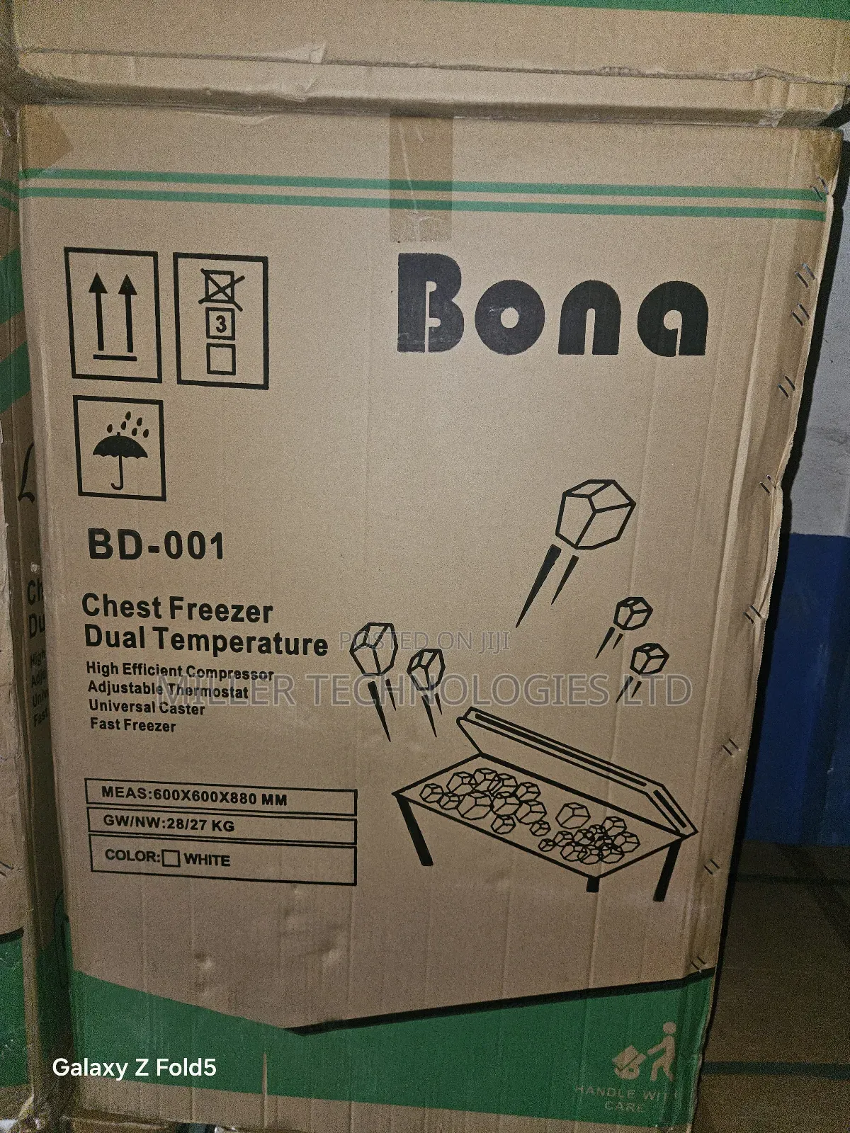 Bona Solar Inverter Freezer 118l