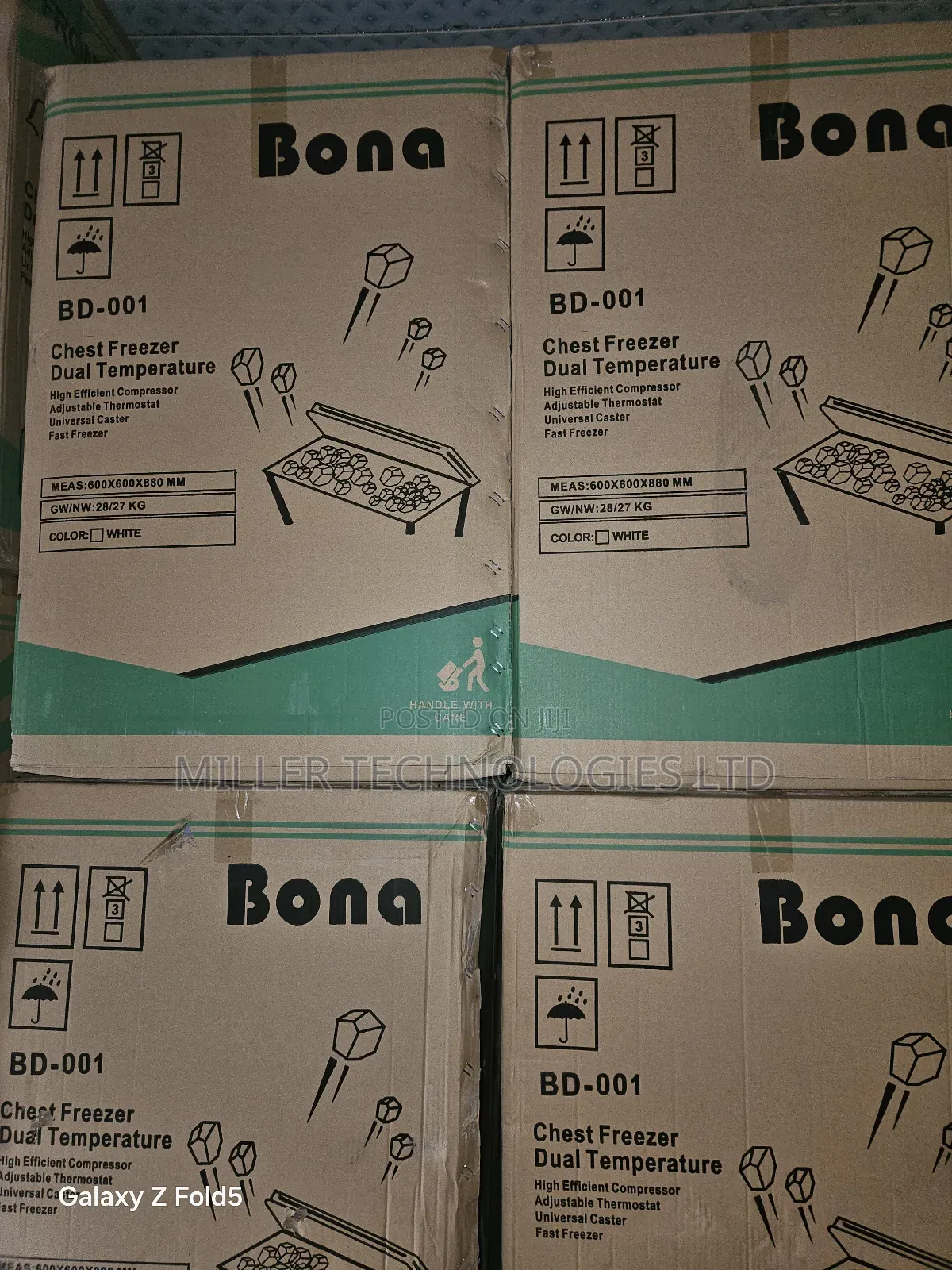 Bona Solar Inverter Freezer 118l