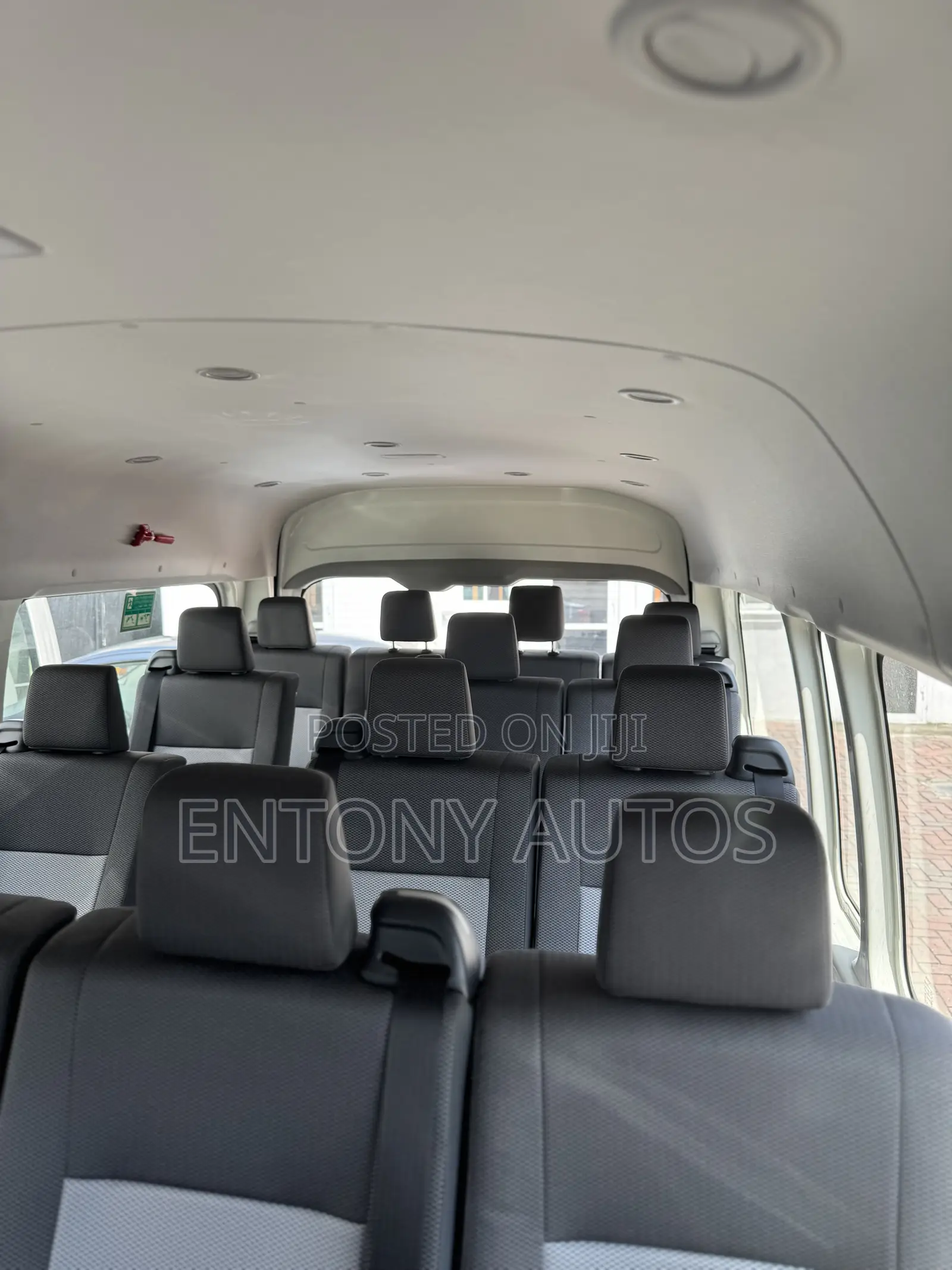 New Toyota HiAce 2025 White