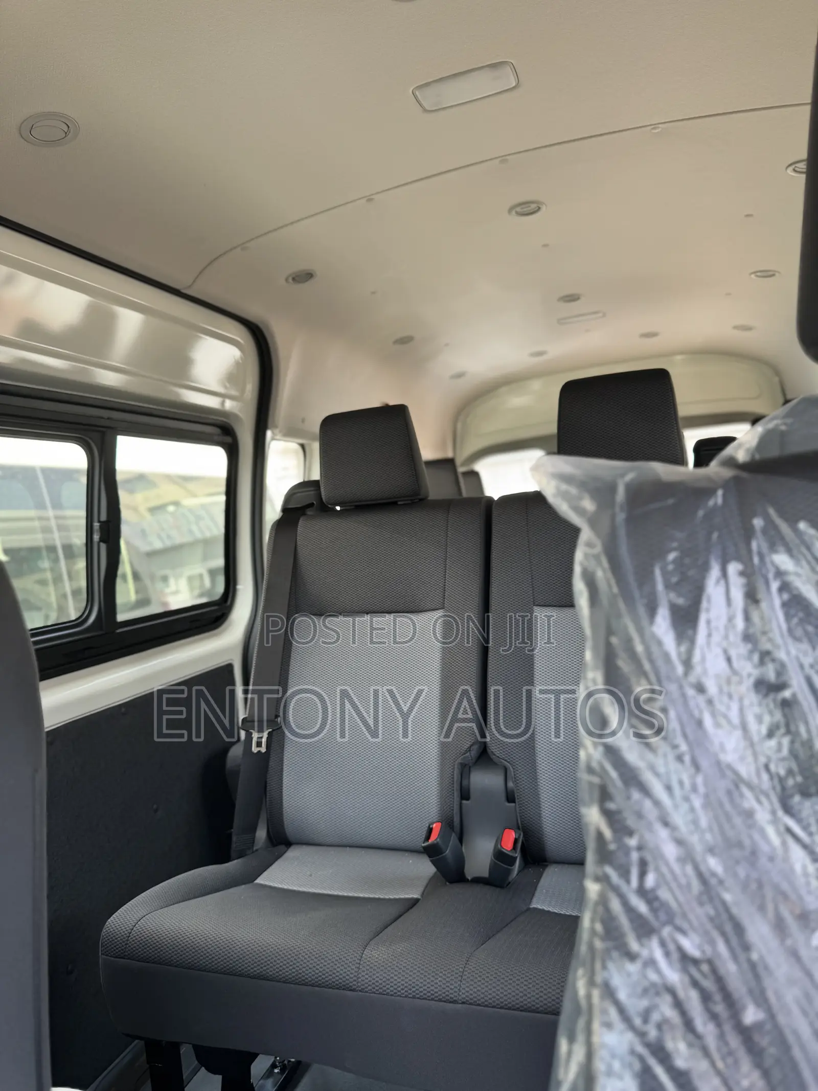 New Toyota HiAce 2025 White