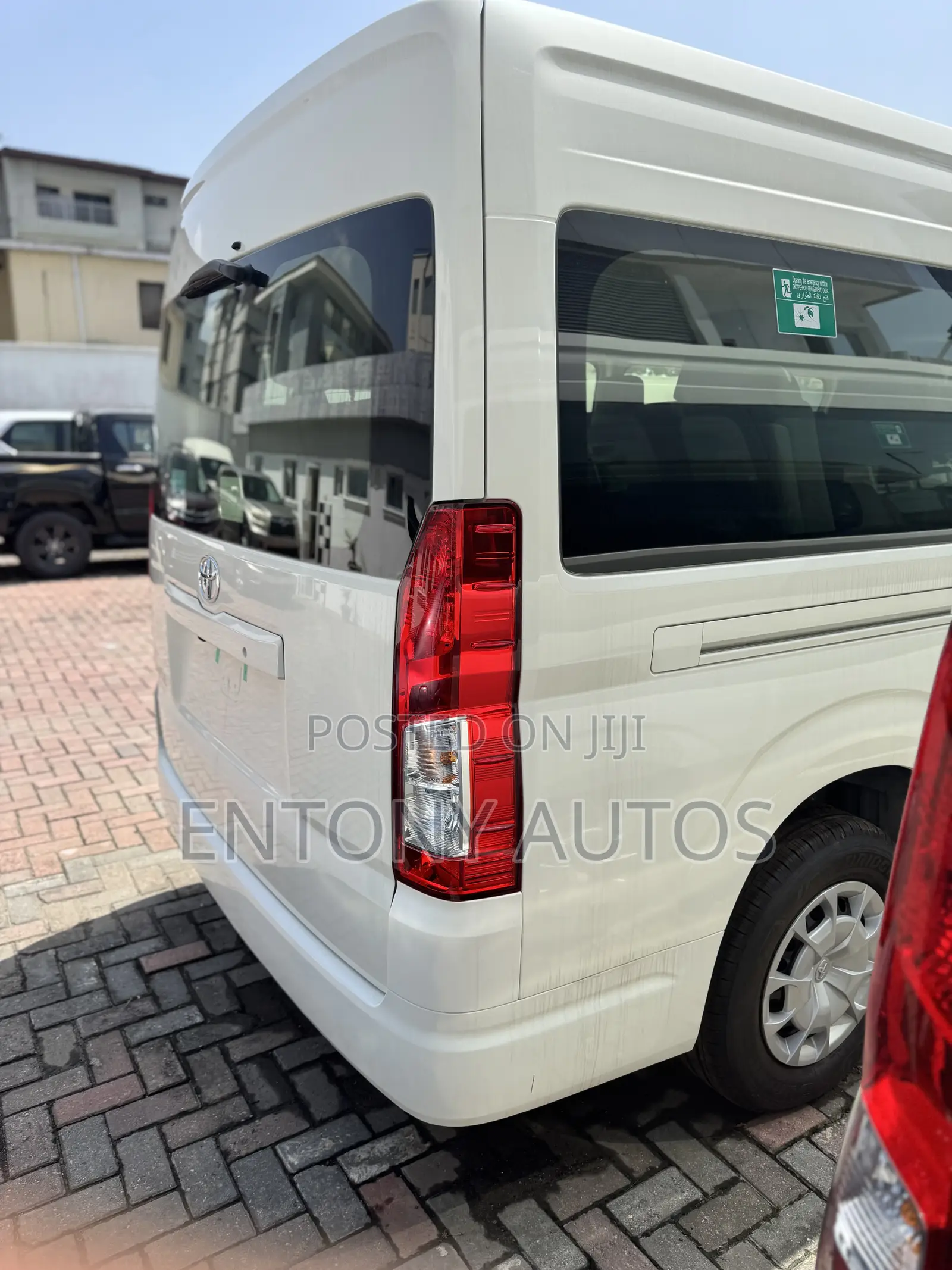 New Toyota HiAce 2025 White