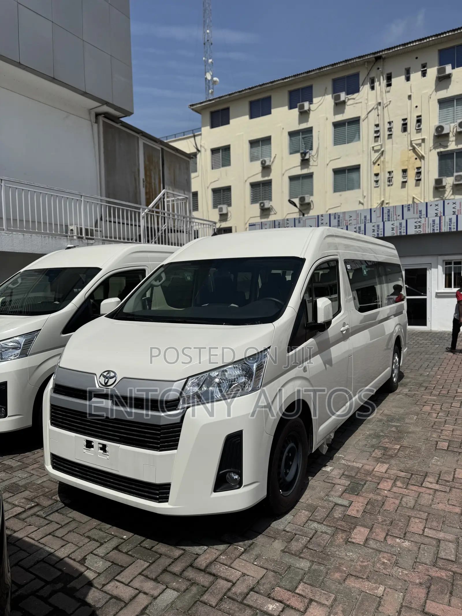 New Toyota HiAce 2025 White