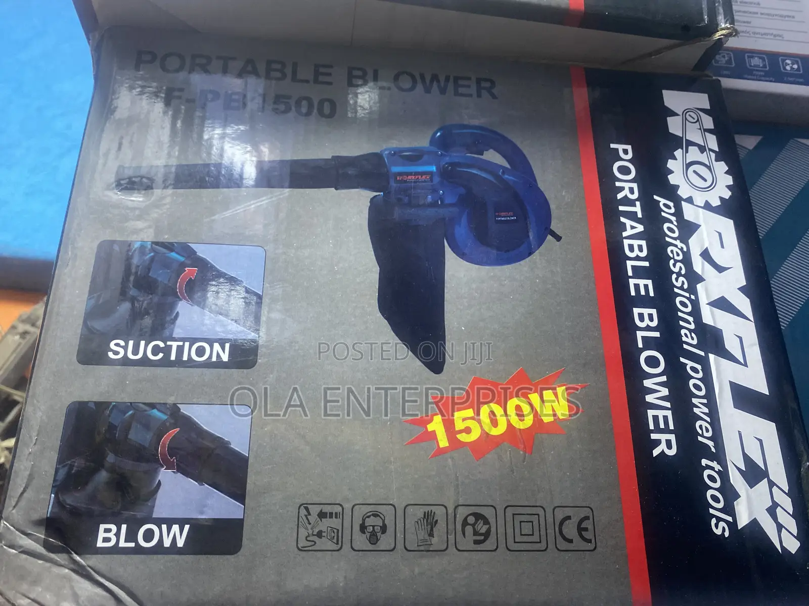 Worxflex 1500w Portable Blower